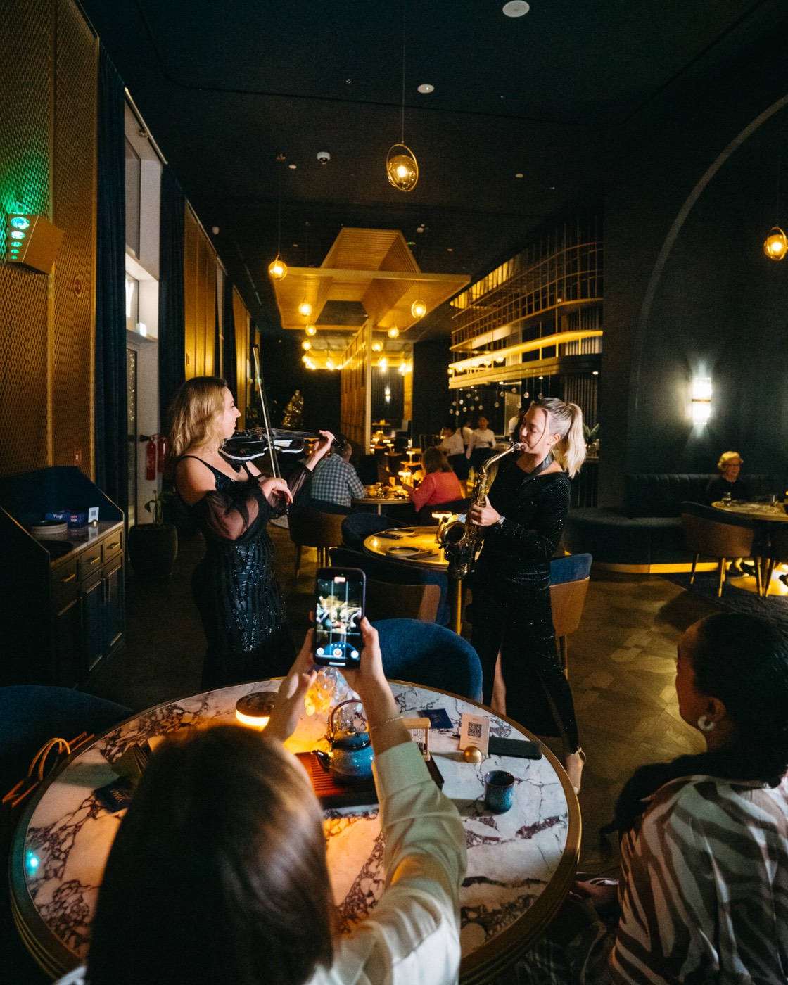 An evening of live music